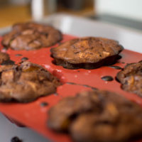 preparazione muffins al cacao senza glutine